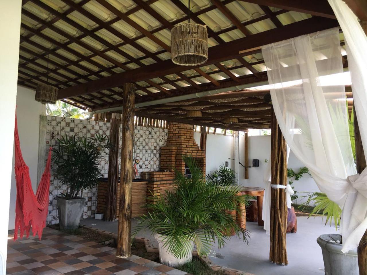 Casa Xie Com Piscina, Churrasqueira E Jardim São Miguel dos Milagres Eksteriør billede